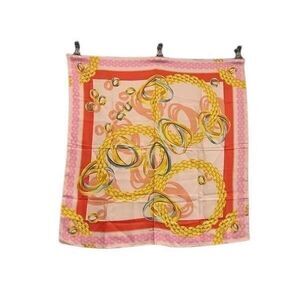 Cartier Scarf Trinity Multicolor 100% Silk Women's